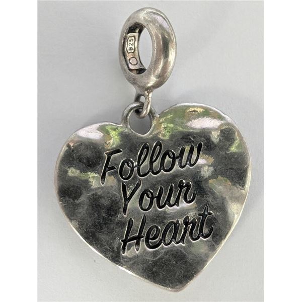 $60 Silver Heart 4.18G Pendant