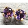 Image 1 : $240 14K  Amethyst 3Mm Earrings