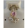 Image 1 : $120 14K  CZ Pendant