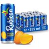 Image 1 : Rubicon Exotic Sparkling Mango Beverage, 12 Cans, 330ml Each