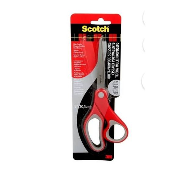 Scotch Multi-Purpose Scissors 8 Inch (20.3 cm) – Set of 2