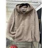 Image 2 : Sierra Designs XL Tan Full-Zip Fleece Jacket With Hood