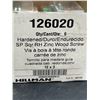 Image 3 : Hillman 126020 Zinc Wood Screws 12 x 3 in RH SP Sqr, Set of 6