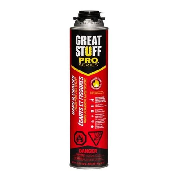 Great Stuff Pro Series Gaps & Cracks 20 oz Spray Foam Sealant