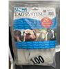 Image 2 : Allflex Tag System With 25 Livestock Ear Tags and Applicator Tool