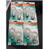 Image 2 : Sylvania 40W Double Life A15 Clear Appliance Light Bulbs (4 Packs of 2 Bulbs)