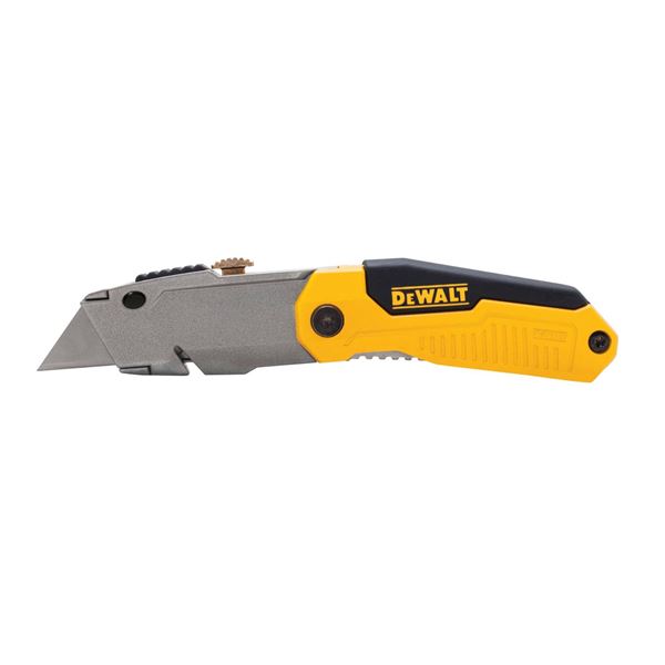 DeWALT DWHT10035L Folding Retractable Utility Knife With Blade Storage