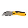 Image 1 : DeWALT DWHT10035L Folding Retractable Utility Knife With Blade Storage