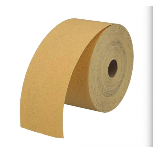Norton A296 Gold Reserve P400 Stick & Sand Roll 2-3/4 in x 25 YD