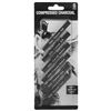 Image 1 : Compressed Charcoal Set with Soft, Medium, Hard Grades