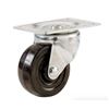 Image 1 : 1-1/4 in. Soft Rubber and Steel Swivel Plate Caster with 30 lb. Load Rating Lot of 9
