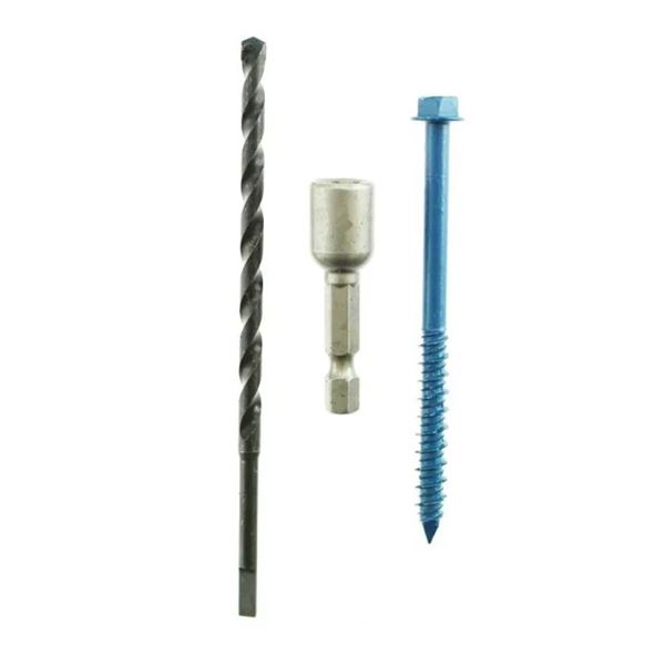 CobraTap 6711T Contractor Grade Concrete Screws, 3/16″ x 1-3/4″, Box of 100