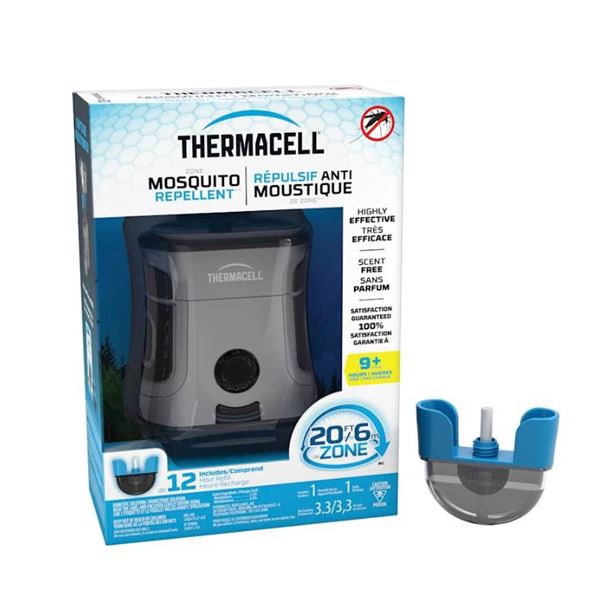 Thermacell Zone Mosquito Repellent, 20-Foot Coverage, Includes 1 – 12 Hour Refill