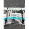 Image 4 : Lot of 3 Regal Ideas Lag Screws SCP-24-BL #14 x 2 1/2 Inch (Black) – Pack of 24
