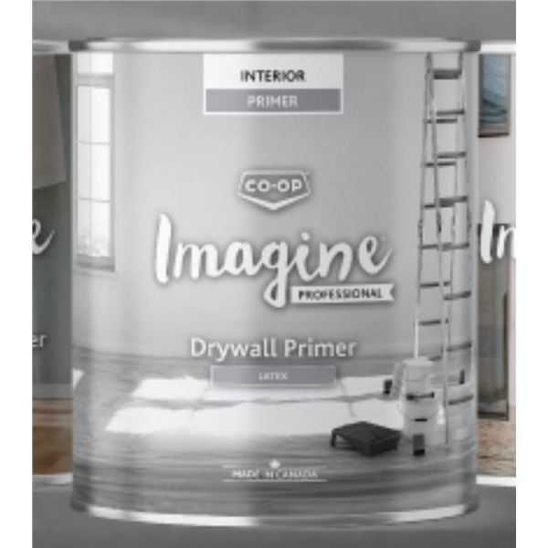 Co-Op Imagine Professional Interior Drywall Primer, 3.70 L