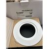 Image 4 : Liteline RA4-XLRING-WH XL Trim Ring for Luna 4-Inch Round
