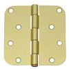 Image 1 : Lot of 12  Door Hinges 4” Satin Brass Finish Model H# 852853