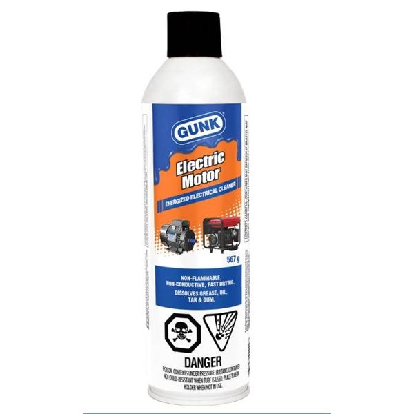 Gunk Electric Motor Energized Electrical Cleaner, 567g