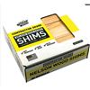 Image 1 : Nelson Wood Shims Contractor Grade BA Shims, Easy Snap, Rot Resistant, Split Resistant