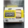 Image 2 : Nelson Wood Shims Contractor Grade BA Shims, Easy Snap, Rot Resistant, Split Resistant