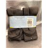 Image 2 : Women’s Cushioned Crew Moisture Wicking Socks, Black, 6 Pairs