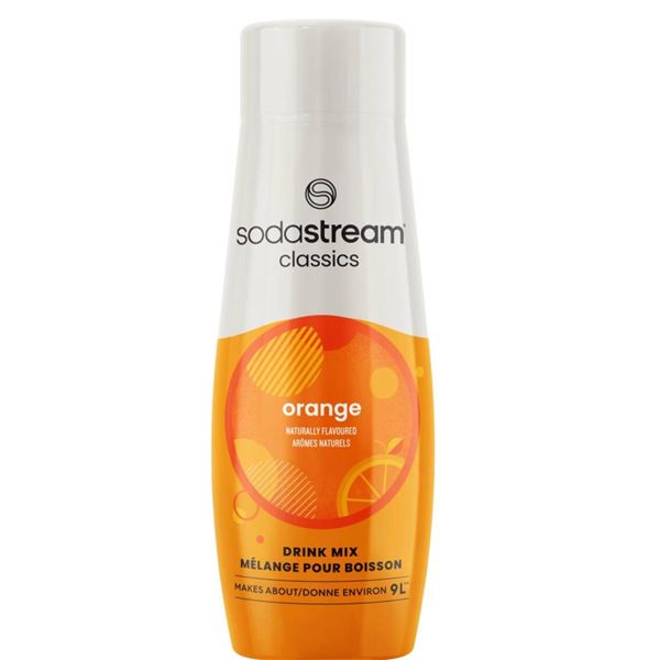 SodaStream Classics Orange Drink Mix, 440 mL, Set of 2