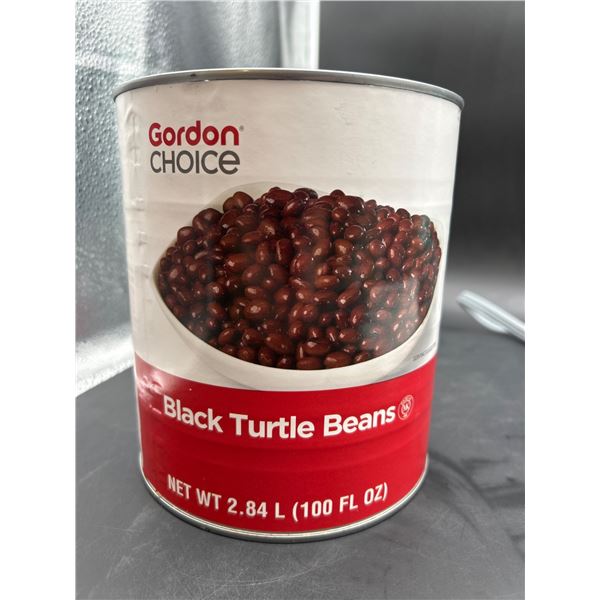 Gordon Choice Black Turtle Beans 2.84 L Can