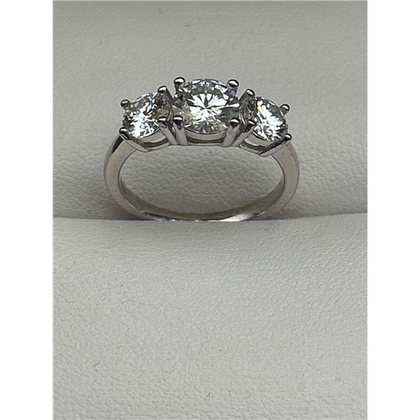 $1320 APPRAISED 2.0 CARAT ROUND BRILLIANT CUT ANNIVERSARY RING