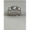Image 1 : $1320 APPRAISED 2.0 CARAT ROUND BRILLIANT CUT ANNIVERSARY RING