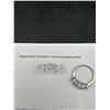 Image 3 : $1320 APPRAISED 2.0 CARAT ROUND BRILLIANT CUT ANNIVERSARY RING