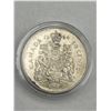 Image 2 : 1964 Canadian 50-Cent Coin Featuring Elizabeth II and Coat of Arms
