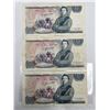 Image 1 : Six Bank of England Five Pound Notes Featuring Series and Signatures