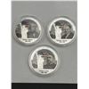 Image 1 : 3 U.S. Presidential Commemorative Coins with Andrew Johnson, Herbert Hoover, Chester A. Arthur