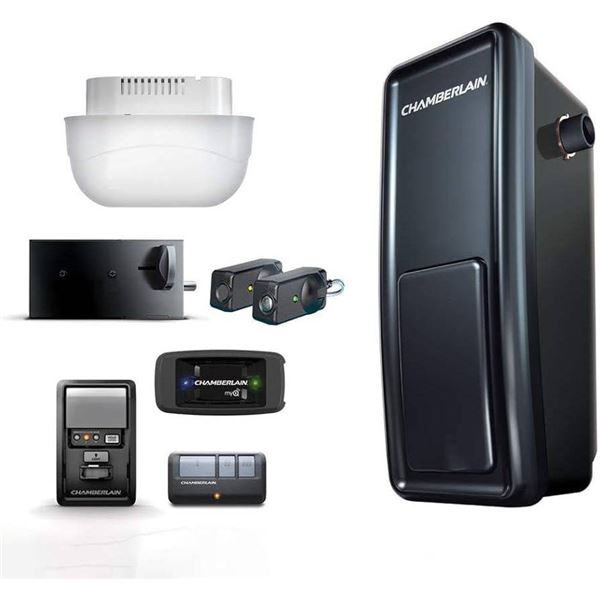 Chamberlain RJ020C Wall Mount Smart Garage Door Opener with myQ