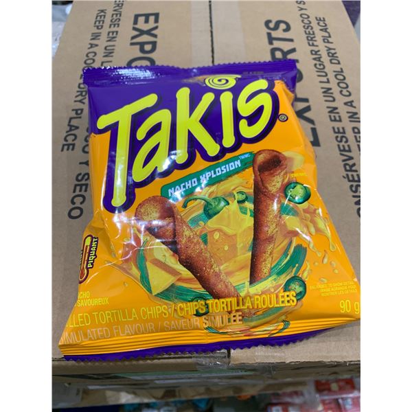 Takis Tortilla Chips Mixed Lot – Ketchup Sriracha & Nacho Xplosion