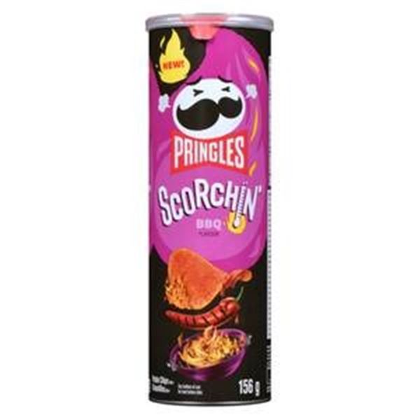 Pringles Scorchin’ BBQ Flavor 14 x 156g Cans