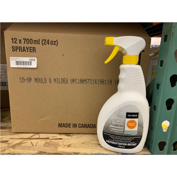 710mL Co-Op Gold PURE Bathroom Stain Remover – 12 Units (24oz Sprayers)