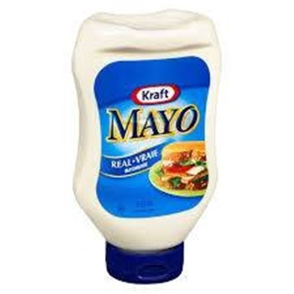 Kraft Mayo 650 mL Units, Lot of 12