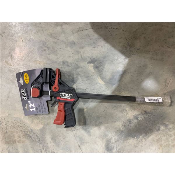 Vika Power Lock 12-Inch Bar Clamps, 2-Pack