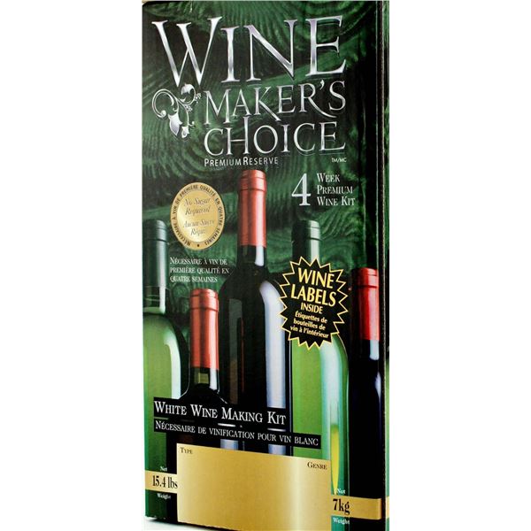 Wine Maker’s Choice Premium Reserve White Wine Making Kit – Piesporter