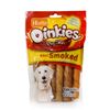 Image 1 : Hartz Oinkies Pig Skin Twists Real Smoked Flavor – Case Lot of 12