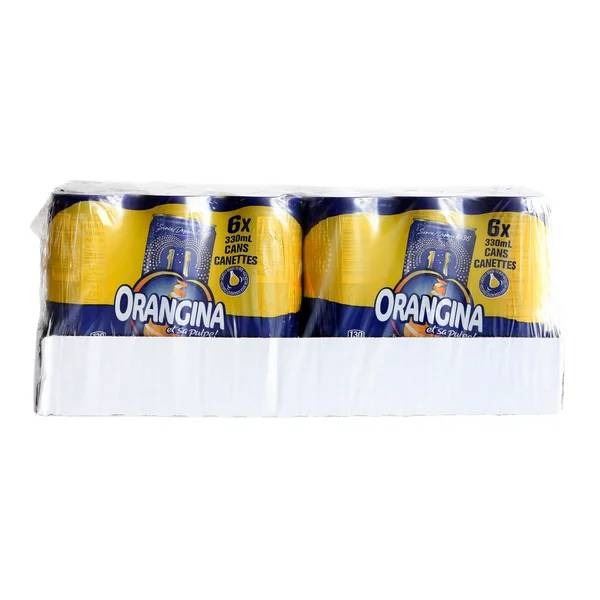 Orangina Orange Beverages, 4×6-Packs