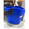 Image 3 : Globe Commercial Products 13 Qt Mop Bucket With Wringer LOT OF 3