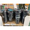 Image 2 : 12 Black Co-Operative Coffee Travel Mugs with Lids