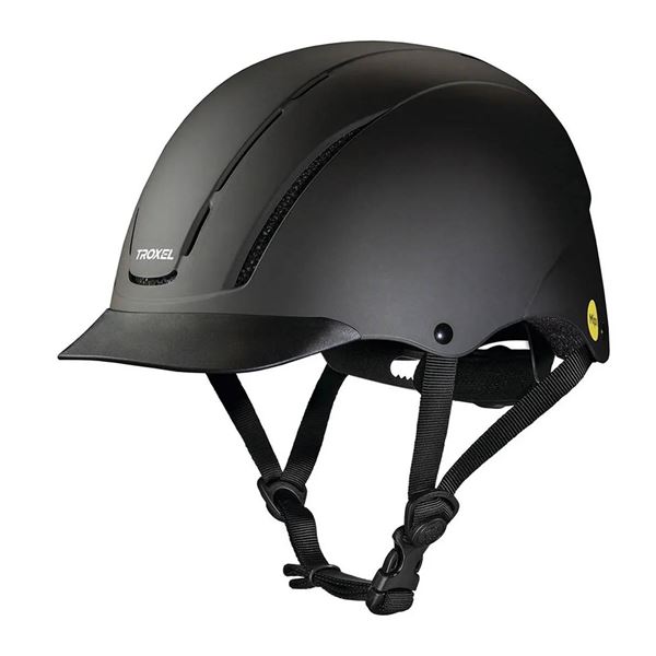 Troxel Spirit Black Duratec Equestrian Helmet, Size Medium