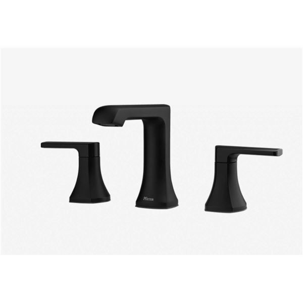 Pfister Penn Widespread Bathroom Faucet in Matte Black Finish