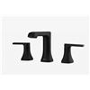 Image 1 : Pfister Penn Widespread Bathroom Faucet in Matte Black Finish