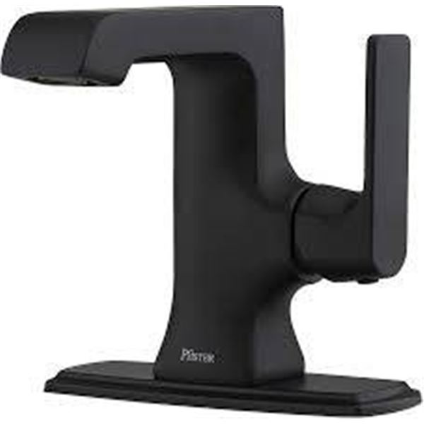 Pfister Penn Bathroom Faucet LF-042-PEER in Matte Black