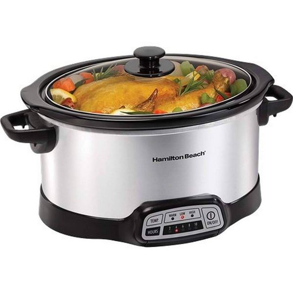 Hamilton Beach 6-Quart Programmable Slow Cooker with Digital Controls