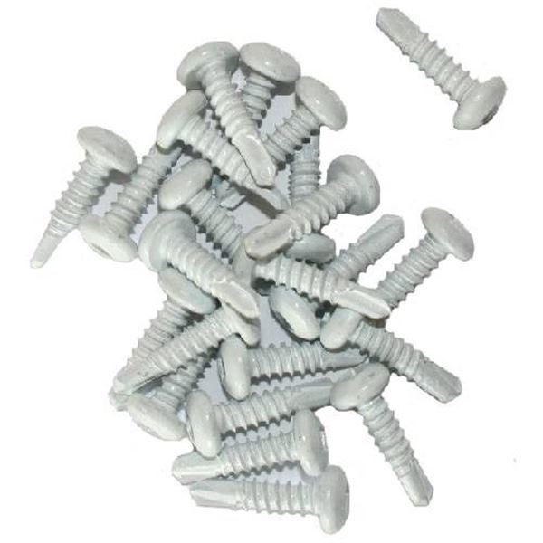 LOT OF 10 Regal Ideas WCS-50-WH Self Drilling Screws in White